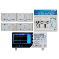 Комплект учебно-лабораторного оборудования "Исследование магнитных свойств магнитомягких материалов" с осциллографом