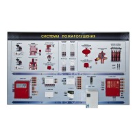 Интерактивный демонстрационно-тренажерный стенд "Системы автоматического пожаротушения"