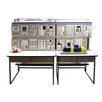 Комплект учебно-лабораторного оборудования "Электротехника, электроника, электрические машины и электропривод" (Э-Э-М-СК-1)